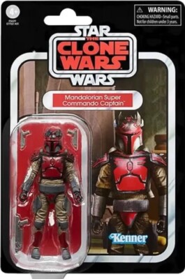 Star Wars Mandalorian Super Commando Captain  3.75  Action Figure  AVAILABLE NOW