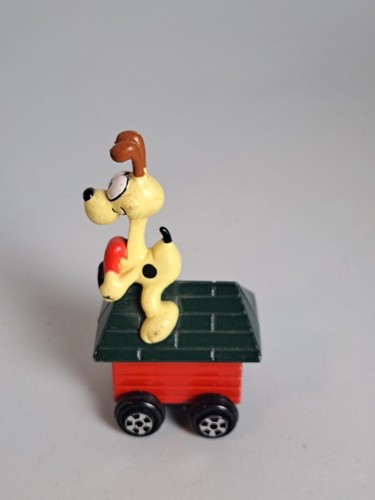 ERTL 1990 Garfield ODIE Let's Roll Dog House Diecast Metal Car- LOOSE - Picture 3 of 6