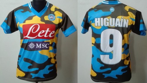 MONDO REPLICA NAPOLI 2013 2014 G. HIGUAIN 9 MAGLIA 4^ TG. SMALL | eBay