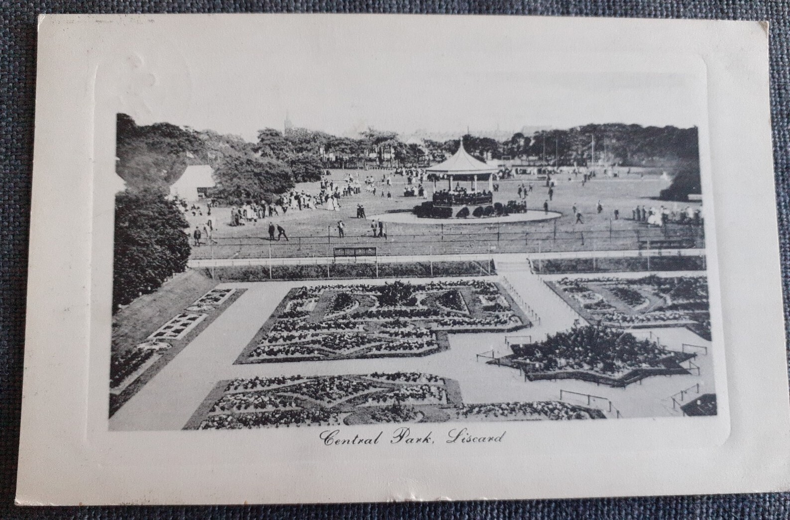 Postcard Wallasey Liscard Central Park eBay