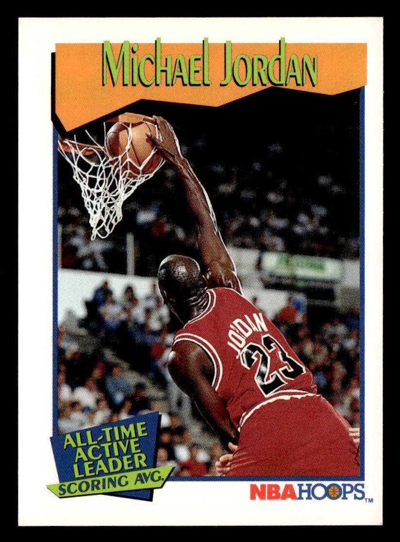 1991-92 Hoops #536 Michael Jordan