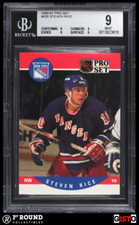POP 1: Steven Rice RC BGS 9: 1990-91 Pro Set Rookie Card Gisto #626. rookie card picture