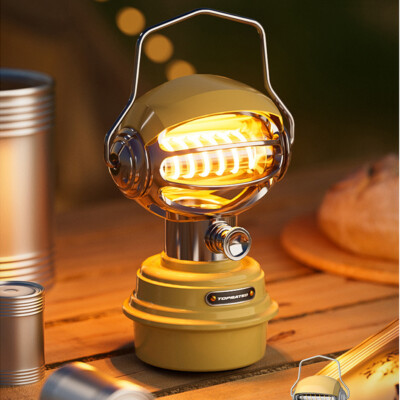 Vintage Retro Outdoor Camping Light LED Lamp Table Portable Lantern Tent Dimming