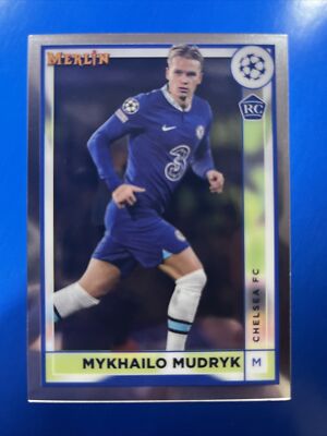 2022-23 Topps Merlin MYKHAILO MUDRYK Chrome Base Rookie Card RC FREE SHIP PWE  