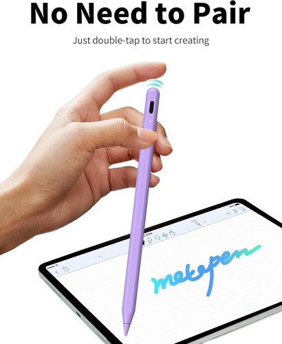 Pencil A8 for Apple iPad 2018-2024, 2X Faster Charge, Tilt Sensitive, - 第 13/20 張圖片
