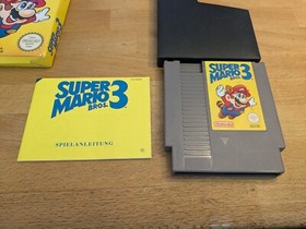 Super Mario Bros 3 Nintendo NES PAL B OVP BOXED CIB
