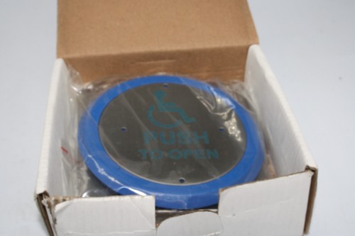 RGL stainless steel, blue DDA button with active 360 operation-FLUSH FITTING-NEW - 第 1/5 張圖片