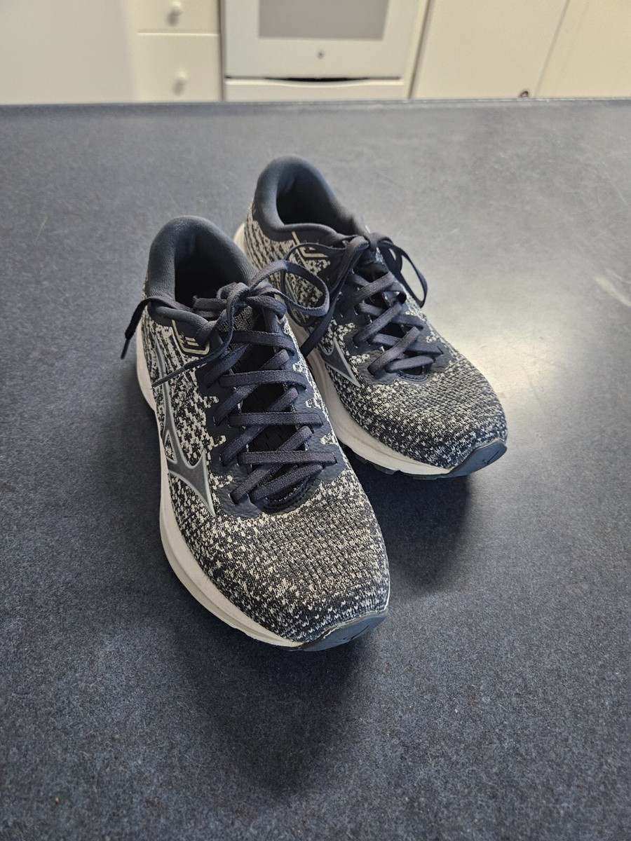 Mizuno Shoes Wave Inspire 17 Womens Sz Waveknit Gray Comfort