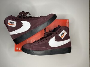 nike blazer mid rebel burgundy