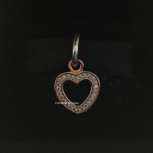 Genuine PANDORA Rose GOLD Plated HEART 