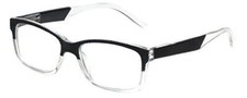 Calabria R125 Designer Reading Glasses in Gunmetal 2.00