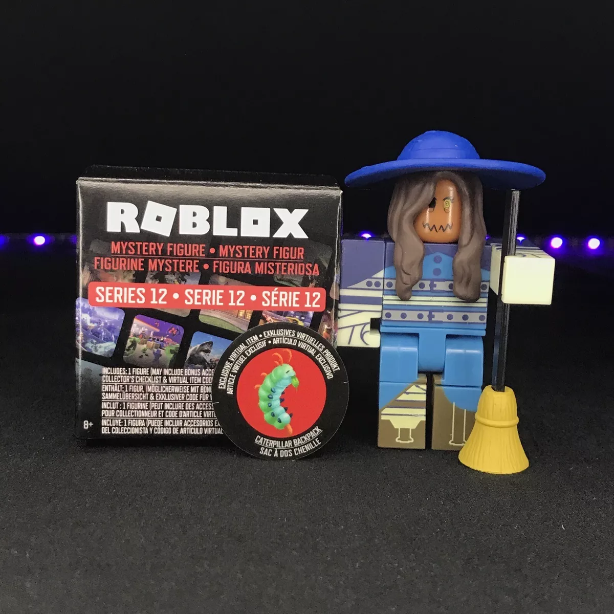 Roblox Series 12 ARSENAL: SCARECROW Figure w/ CATERPILLAR BACKPACK