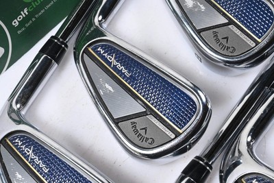 Callaway Paradym Eisen / 6-PW+AW / X-Flex Rifle Tour Flighted 105 Schäfte