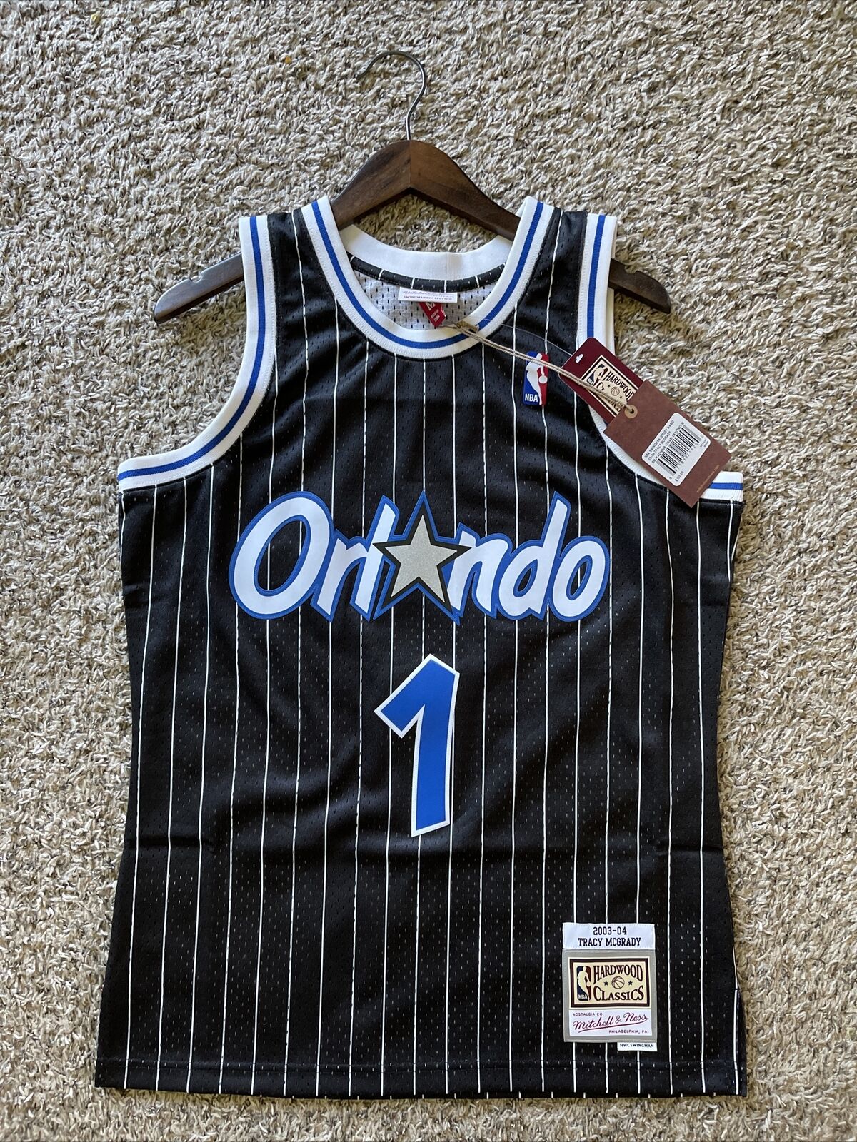 Mitchell & Ness Men's Tracy McGrady Orlando Magic Hardwood Classic