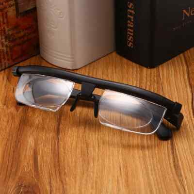 Double Vision Adjustable Degree Reading Glasses Universal Focal Length