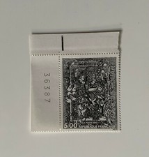 Timbre-2730 1991-5F Volta faccia FRANÇOIS ROUAN-Coin Numéroté