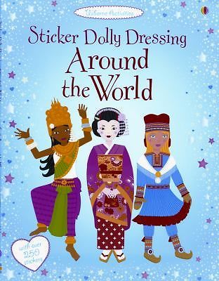Sticker Dolly Dressing Around the World