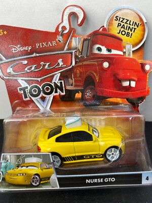MATTEL DISNEY PIXAR CARS TOON NURSE GTO SIZZLIN PAINT JOB | eBay