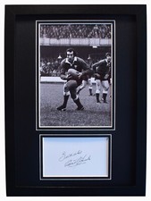 Gareth Edwards Signed A4 Framed Autograph Photo Wales Rugby Union COA AFTAL