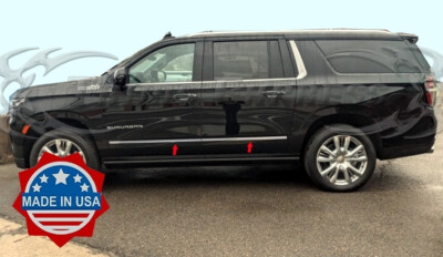 2021-2026 Chevy Suburban/GMC Yukon XL/ESV Body Side Molding Trim