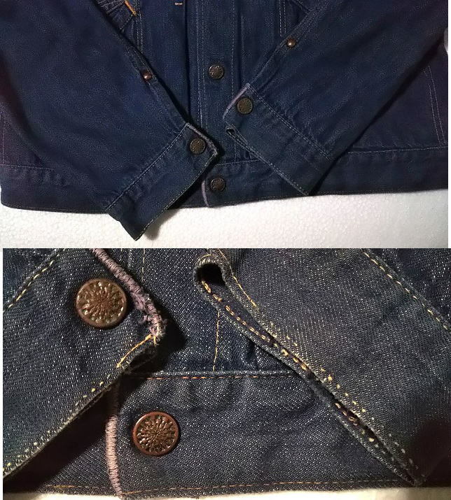 VTG 50s Bar C by Carwood Denim Jacket Selvedge denim Cowboy jacket
