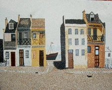 Sydney 1942 16" x 20" acrylic on board by Michael Byro