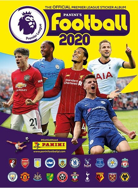 PANINI PREMIER LEAGUE 2020 COMPLETE STICKERS SET + EMPTY ALBUM