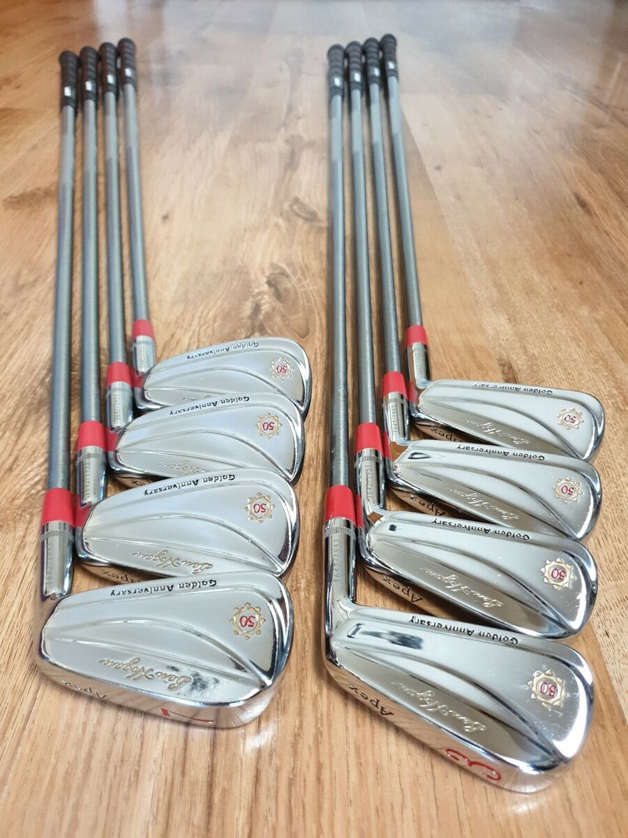 Set of 8 x Ping G10 50th Anniversary Limited Edition Irons 4-SW Regular Steel Set of 8 x Ping G10 50th Anniversary Limited Edition Irons 4-SW Regular Steel