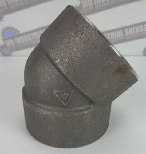 A/SA 105N CA 0557 B16 3M 2" 45 Degree COUPLING (NEW) - 第 1/12 張圖片