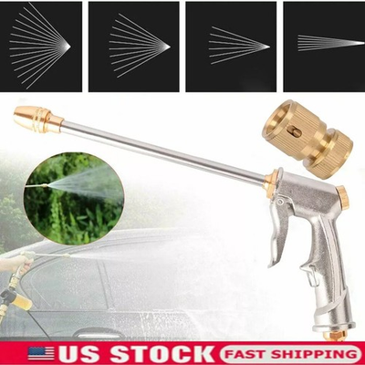#ad Car High Pressure Power Gun Water Spray Garden Hose Nozzle Pipe Lawn Washer Tool $14.39