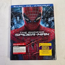 THE AMAZING SPIDERMAN - BLU-RAY - DVD - ULTRA VIOLET