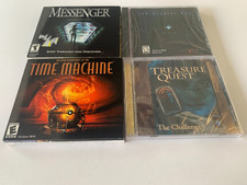 Treasure Quest, Time Machine, Crystal Key, Messenger, 4 PC-CD ROM Windows 95/98