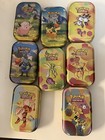 Lot Of 8 Pokemon TCG Empty Mini Tins, Random Selection, Various Sets — photo 1