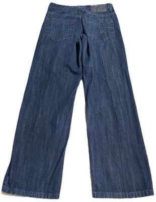 Vtg Y2K Rocawear Jeans Mens W34x32 Original Fit Denim Pants Hip Hop Urban