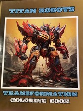 V.N.G Editor Transformation Coloring Book Titan Robots