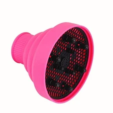 Rose Red Universal Collapsible Hair Diffuser Attachment for Blow Dryers