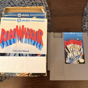 RoboWarrior Robo Warrior (NES Nintendo Entertainment System, 1988) CIB Complete