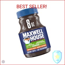 Maxwell House Original Roast Decaffeinated Instant Coffee, 8 oz Jar