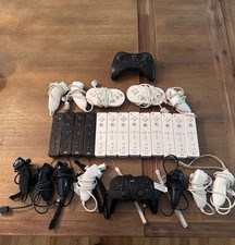 Nintendo Wii Remote Controller White and Black, OEM Tested, Lot