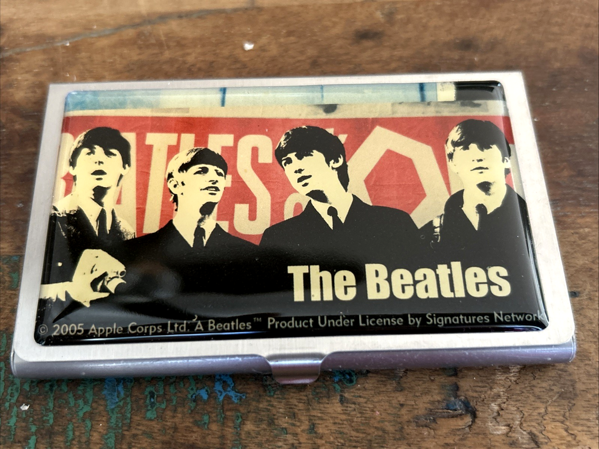 Buy 2005 the Beatles Business CARD CASE Credit Card Holder Vandor