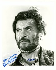 Signed Eli Wallach Mr. Freeze Batman 8x10 photo Good, Bad, Ugly Tuco rare auto