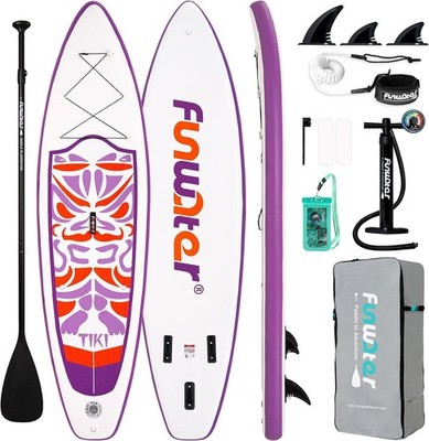 Inflatable Stand Up Paddle Board with Beginners SUP Accessories | 10'6'' SUP