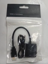 HDMI to VGA  Adapter Converter  HDMI Cable Converter Male to Female