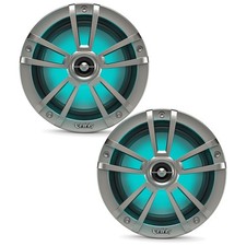 2x Infinity 6.5" 225-Watt High-Performance 2-Way Marine LED Loud Speakers