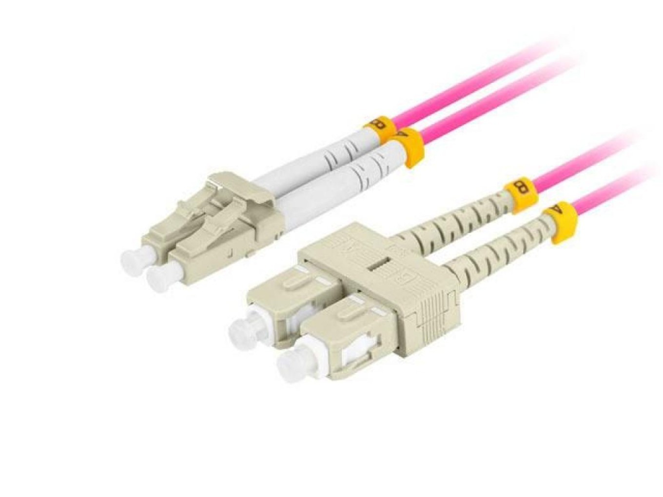 FIBREGLASS PATCHCORD MM LC/UPC-SC/UPC FO-LUSU-MD41-0005-VT