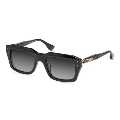 DITA GRANDMASTER NINE DTS464-A-01 Black Gold Grey Gradient Lens Sunglasses