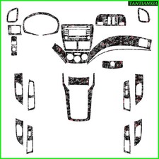 For Subaru Impreza Wrx Sti 2008-14 Red Forged Carbon Fiber Upgrade Full Trim Kit For Subaru Impreza Wrx Sti 2008-14 Red Forged Carbon Fiber Upgrade Full Trim Kit