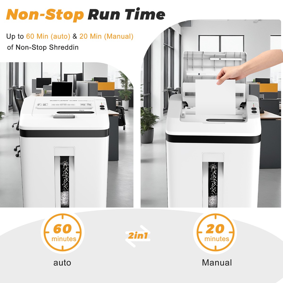 150-Sheet Paper Shredder MicroCut Commerical Office CD Credit Card Heavy Destroy