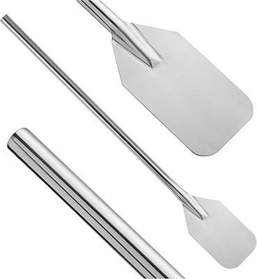 Stainless Steel Mixing Paddle - Heavy-Duty Long Stir Paddle for Large Batch Cook
