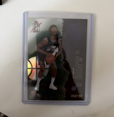 Topps Signature Class 2026 Ace Bailey Round 1 Pick 5 Rookie SP #104 050/150